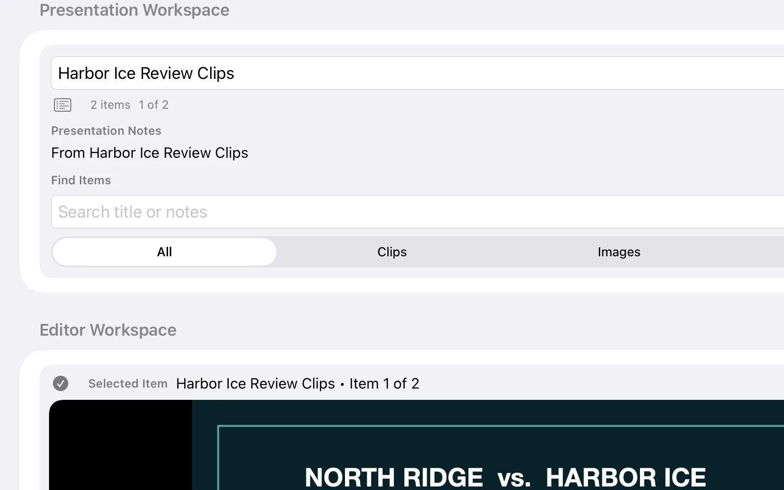 Kaish App game-to-meeting workflow