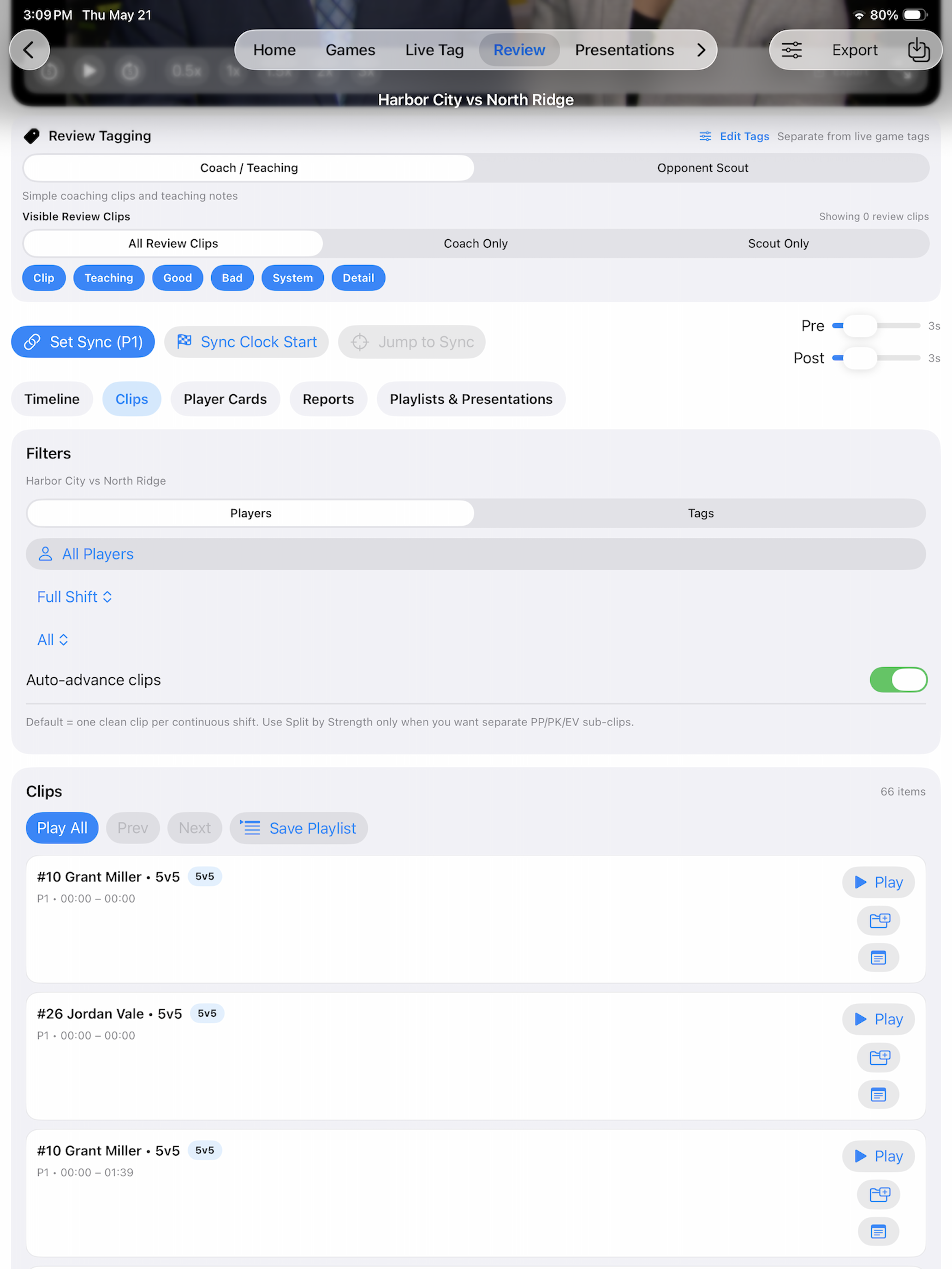 Kaish App note overlay while reviewing